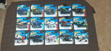 Hot Wheels 1:64 - Model sportwagen (15) - Colección de, Nieuw