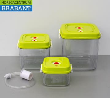 HCB Set van 3 vacuümbakjes ten behoeve van een vacuummachine, Ophalen of Verzenden, Nieuw in verpakking