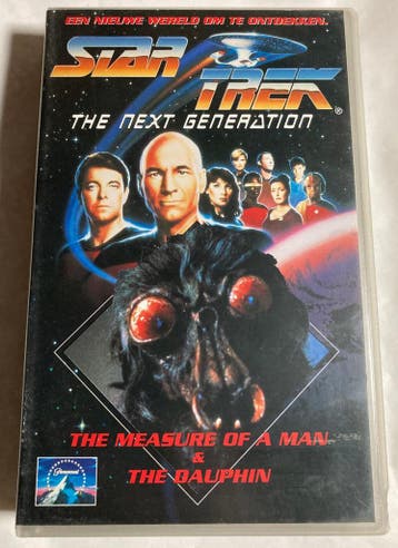 STAR TREK THE NEXT GENERATION THE MEASURE OF MAN & THE, Verzenden, Gebruikt
