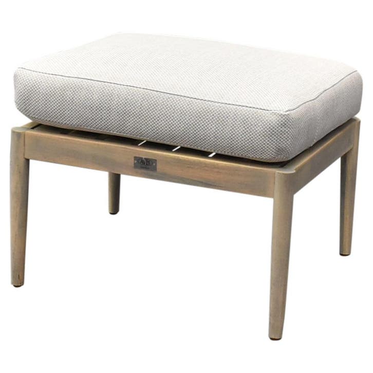 Cocoon voetenbank rope light grey, Tuin en Terras, Tuinmeubel-accessoires, Nieuw, Ophalen of Verzenden