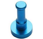 Wandhaken, ophanghaken, kapstok- jashaken Lizzy lichtblauw, Nieuw, Metaal