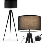 2dekans | tectake® Vloerlamp - Staande lamp 3-poot - 158 cm, Ophalen of Verzenden, Zo goed als nieuw