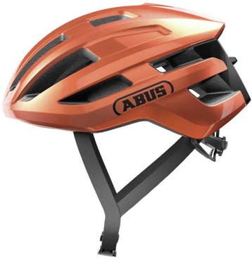 Fietshelm ABUS POWERDOME goldfish orange M - 54-58 cm -, Fietsen en Brommers, Ophalen of Verzenden, Zo goed als nieuw, Abus