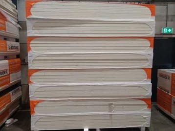 B-keus PIR 2-zijdig aluminium 2400x1200x60mm Rd: 2,73, Doe-het-zelf en Verbouw, Ophalen of Verzenden, Nieuw