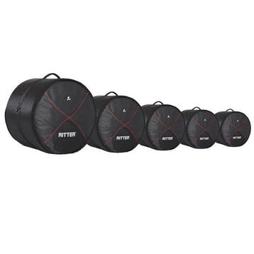 RITTER - Dp2-06/brd - Case Borse Batteria Nero/rosso -, Nieuw