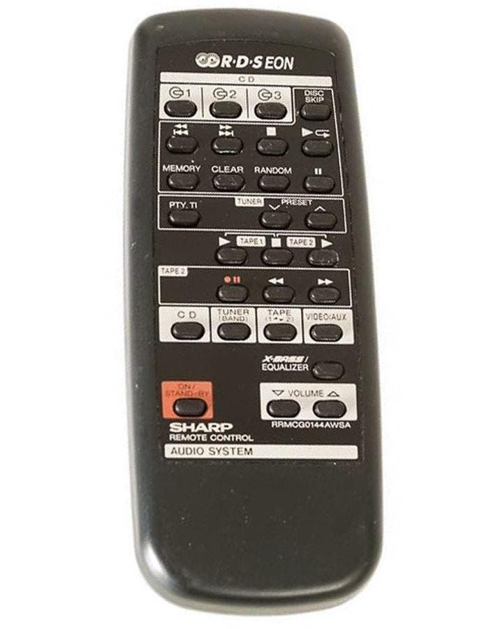 Afstandsbediening Sharp rrmcg0144awsa, Audio, Tv en Foto, Afstandsbedieningen, Origineel, Nieuw, Ophalen of Verzenden