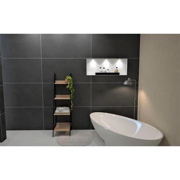 Gigacer Concrete Vloertegel - 60x120 cm - Mat Antraciet, Ophalen of Verzenden, Nieuw