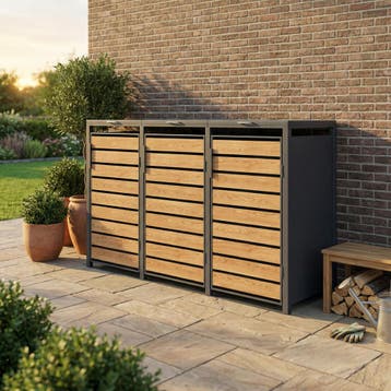 Afvalcontainer ombouw | Gegalvaniseerd staal | Actie!, Tuin en Terras, Bergingen en Tuinkasten, Ophalen of Verzenden, Nieuw, Metaal