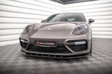 Front Splitter V.1 Porsche Panamera Turbo S E-Hybride, Verzenden