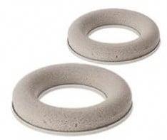 Droogschuim sec ring krans 25 cm met kunststof voor droog en, Ophalen of Verzenden, Nieuw
