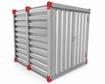 Materiaalcontainer demontabel 2,25 meter, Ophalen of Verzenden