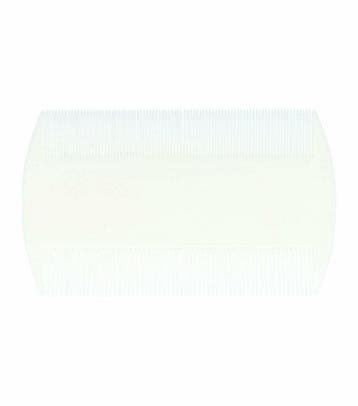 Haarkam - Luizenkam 8cm - Fijne Tanden - Wit, Nieuw
