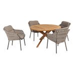 4 Seasons Outdoor Montera dining + Taste 4SO Prado teak, Nieuw