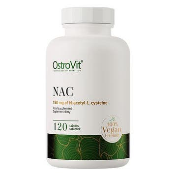 Ostrovit - NAC - Vege 120 Tabletten, Verzenden, Nieuw, Poeder of Drank