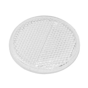 Reflector zelfklevend 60mm rond wit - set 2 stuks, Caravans en Kamperen, Ophalen of Verzenden, Nieuw