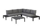 Exotan La Vida loungebank antraciet met aluminium frame,, Ophalen of Verzenden, Nieuw
