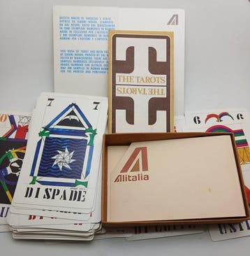 novak - Tarotkaarten - Tarocchi D’Arte Alitalia (1973) di
