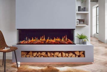VOORJAAR DEALS elektrische inbouwhaard Luminosa, Nieuw, Inbouwhaard, Elektrische haard