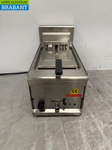 RVS Lotus Friteuse 8 liter 400V Horeca, Ophalen of Verzenden, Gebruikt