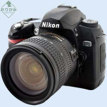 Nikon D70 CCD Sensor + AF-S DX Nikkor 3.5-4.5/18-70mm G ED, Nieuw