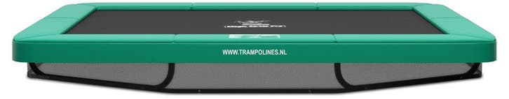 Rechthoekige Ingraaf Trampoline Magic Circle Pro Groen 244 x, Kinderen en Baby's, Speelgoed | Buiten | Trampolines, Nieuw, Ophalen of Verzenden