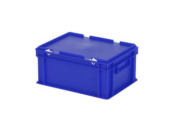 Stapelbak met deksel - 400 x 300 x H 190 mm (gladde bodem) -, Ophalen of Verzenden, Nieuw