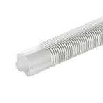 Airco flexibele goot - lengte 500 mm - WIT (SF-77-500-W), Verzenden, Nieuw