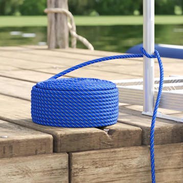vidaXL Boot touw 10 mm 50 m polypropyleen blauw, Verzenden, Nieuw