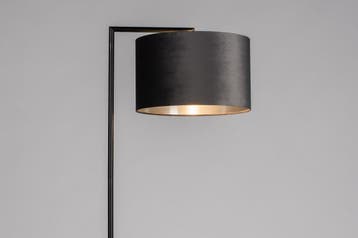 Rietveld Vloerlampen - Zwart, Antraciet Donkergrijs, Zilver, Verzenden, Nieuw