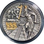 Niue. 5 Dollars 2020 Mayan Holcan Warriors 2 Oz