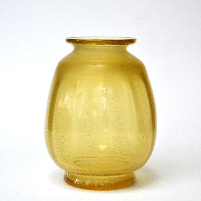 Leerdam - A.D. Copier - Vaas - Glas, Antiek en Kunst, Antiek | Glas en Kristal