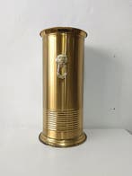 Paraplustandaard/rek - Verguld messing - Parapluhouder met, Antiek en Kunst