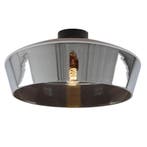 Moderne plafonnière grijs, Manus, Huis en Inrichting, Lampen | Plafondlampen, Ophalen of Verzenden, Nieuw, Glas, Modern