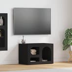 vidaXL TV-kast Zwart 60 x 35 x 40 cm Bewerkt hout, Minder dan 50 cm, Verzenden, Nieuw, Minder dan 100 cm