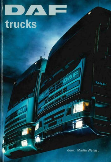 DAF TRUCKS BOEK NEDERLANDS, Boeken, Gelezen, Algemeen, Martin Wallast, Verzenden