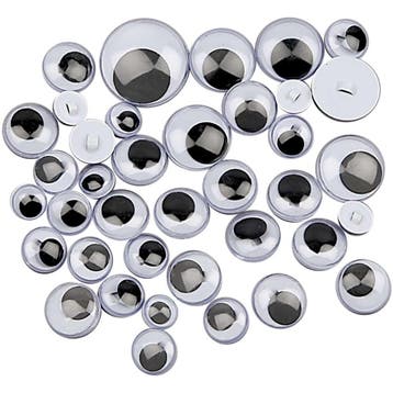 Wiebelogen, opnaaien, te naaien, d 8-20 mm, 24 div/ 1 doos, Nieuw