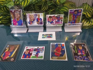 Panini Lamine Yamal | 9 Various Stickers | Rookie | ver, Nieuw