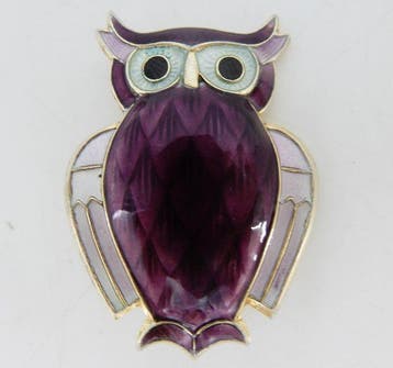 Zonder minimumprijs - David-Andersen - Broche Zilver,