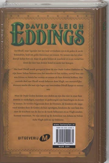 De kristallen kloof / De dromers / 3 9789022542965, Boeken, Verzenden, Gelezen, David Eddings