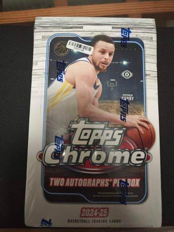 2024/25 Topps Chrome Stephen Curry Originele verpakking - 1, Nieuw