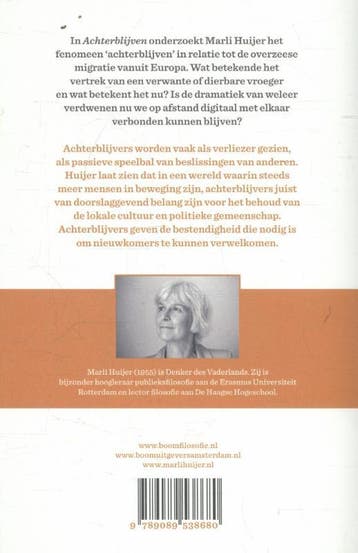 Achterblijven 9789089538680 Marli Huijer, Verzenden, Zo goed als nieuw, Marli Huijer