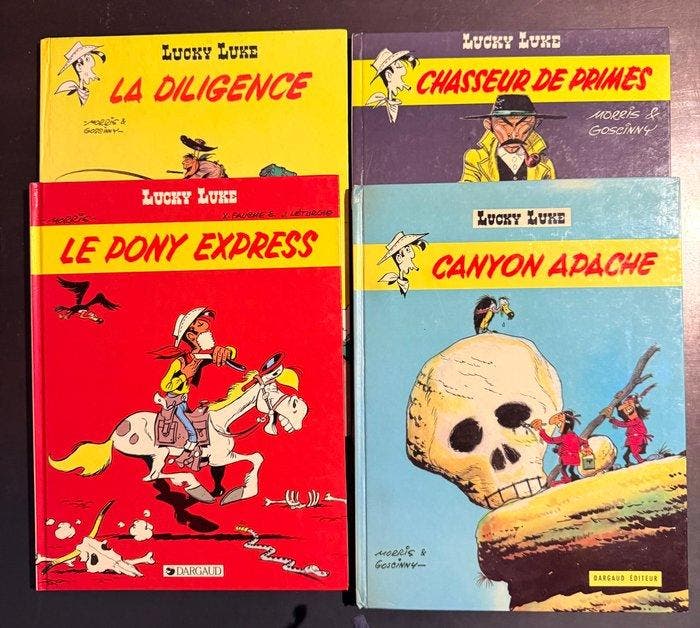 Lucky Luke - La Diligence + Le Pony Express + Chasseur de, Boeken, Stripboeken