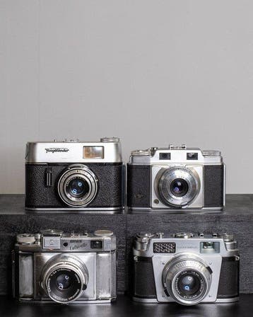 Voigtländer, Agfa, Braun & Leidolf Lordomatic Lot of 4, Nieuw