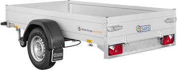 Aanhanger Saris McAlu Comfort 255 x 133 (1350 kg), Ophalen, Nieuw