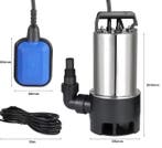 Dompelpomp Vuilwaterpomp 1100W 16500L/H Vlotterschakelaar, Tuin en Terras, Verzenden, Nieuw