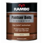 Rambo Pantserbeits Transparant Hoogglans - LICHT EIKEN 12..., Overige kleuren, Nieuw, Beits, Ophalen of Verzenden