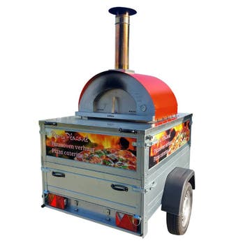 Mobiele pizzaoven huren – Pizzakar verhuur – Pizza aanhanger, Ophalen, Gebruikt, BEEK
