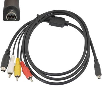 Sony VMC15FS 10Pin AVKabel naar 3× RCA en SVideo voor Ha, Verzenden, Nieuw
