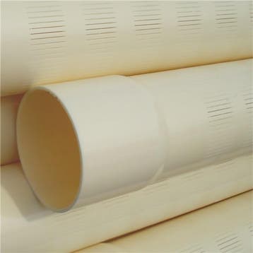 Pvc bron filterbuis, met aangevormde lijmmof, per, Doe-het-zelf en Verbouw, Buizen en Afvoer, Verzenden, Nieuw