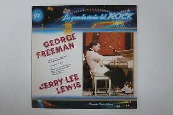 George Freeman / Jerry Lee Lewis (LP), Cd's en Dvd's, Ophalen of Verzenden, Zo goed als nieuw
